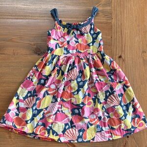Janie and Jack Seashell Dress, size 6, EUC